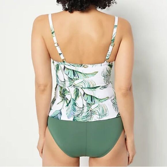 Jantzen Peplum Tankini with Comfort Core Bottom - Picture 2 of 7